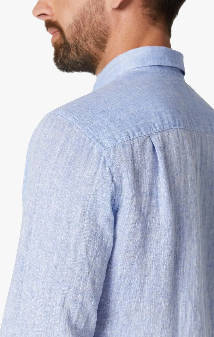 34 Heritage - Linen Chambray Shirt Hawaiian Ocean