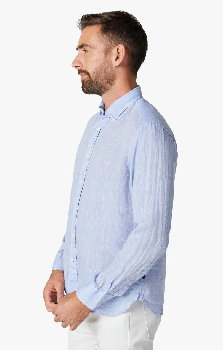 34 Heritage - Linen Chambray Shirt Hawaiian Ocean