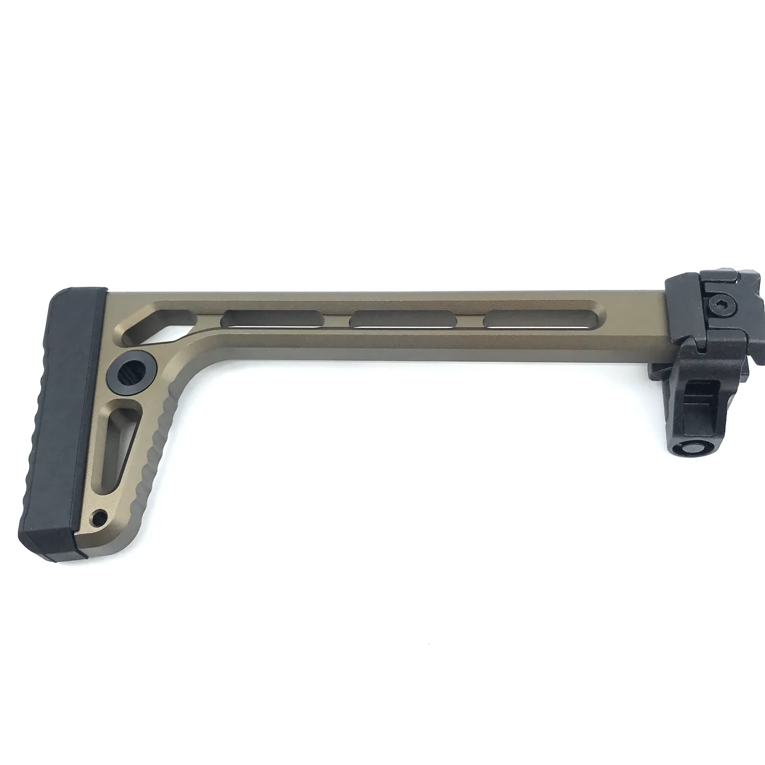 AIRSOFT ARTISAN MINI FOLDING STOCK FOR M1913 ( BLACK / DDC )