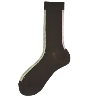 Alto Milano Brown Altea Short Socks