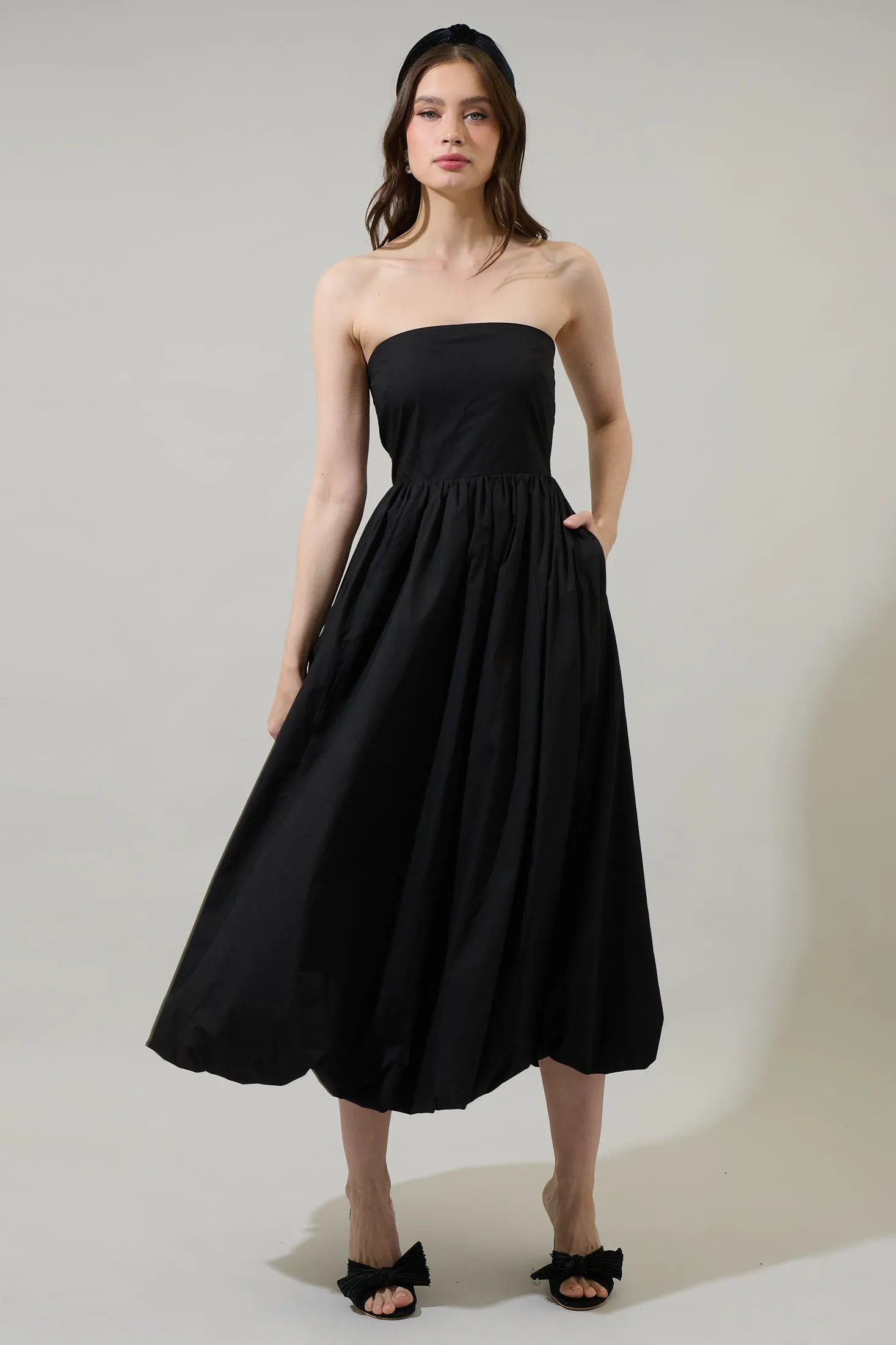 Belle Strapless Maxi Dress