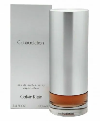 CALVIN KLEIN CONTRADICTION EAU DE PARFUM EDP 100ML SPRAY - WOMEN'S FOR HER. NEW