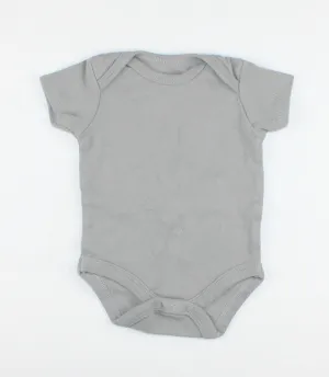 CHICK PEA GREY ONESIE 3-6M VGUC