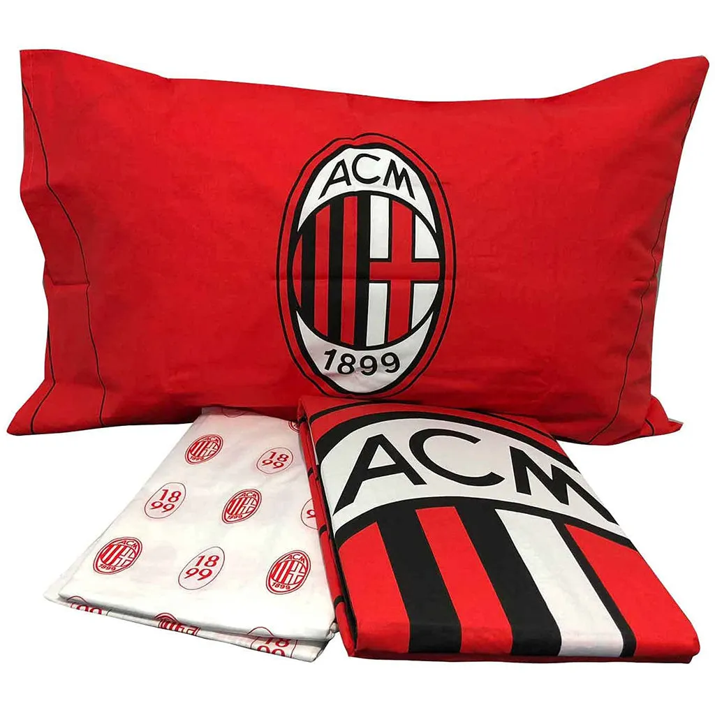 Completo Lenzuolo A.C. Milan Singolo