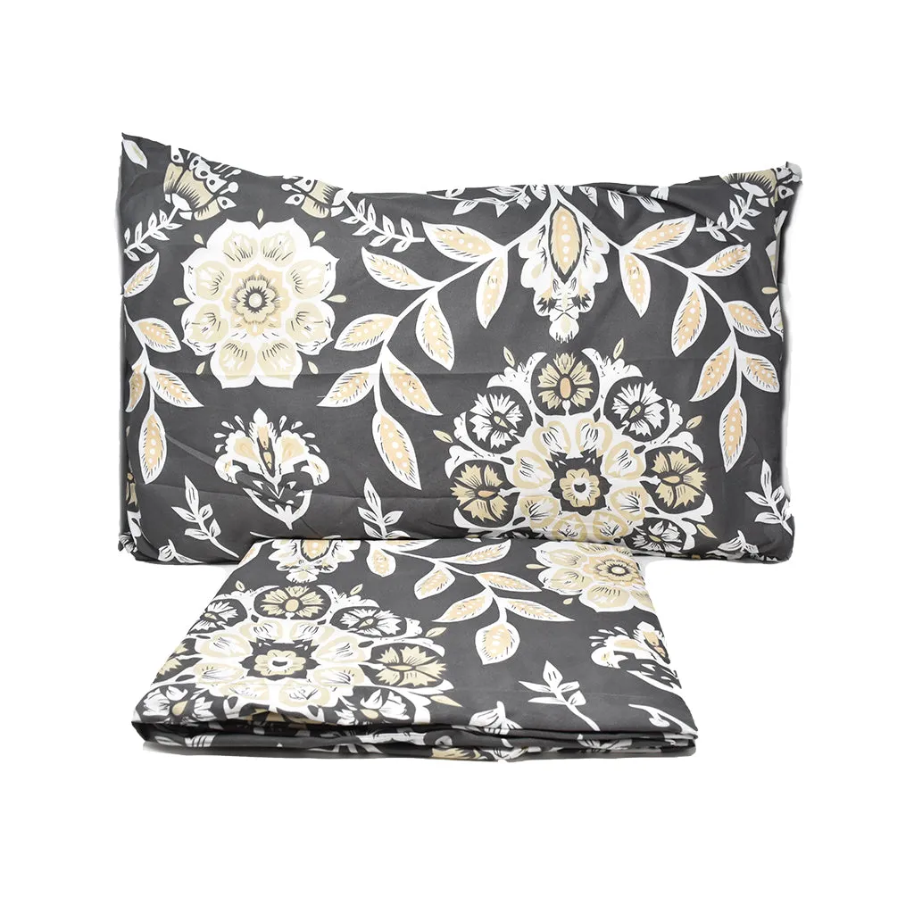 Completo Letto Microfibra My House Flower