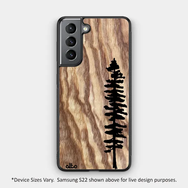 Custom Case Designer for Engraved Wood Phone Cases