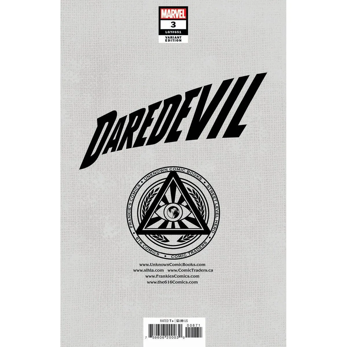 DAREDEVIL #3 UNKNOWN COMICS KAEL NGU EXCLUSIVE VAR (09/14/2022)