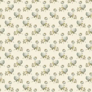 Fabric LINEN CLOVER from Moonstone Collection by Edyta Sitar for Andover, A-9451-L1