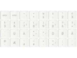 Glove80 GB/DE/Nordic Keycap Add-on Set (MCC profile for Choc v1 switches)