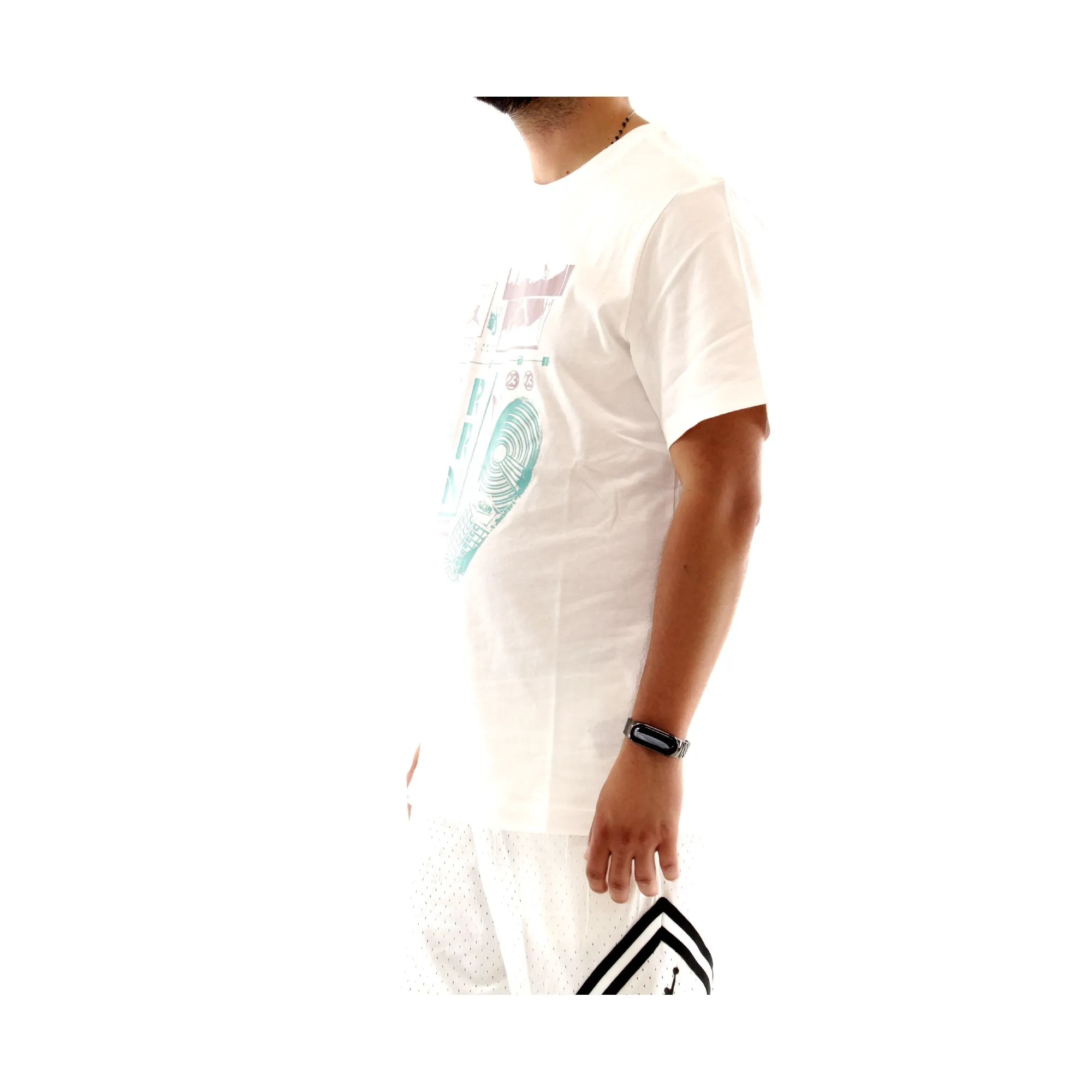 JORDAN  M J BRAND GFX SS CREW 2 DM1424 100