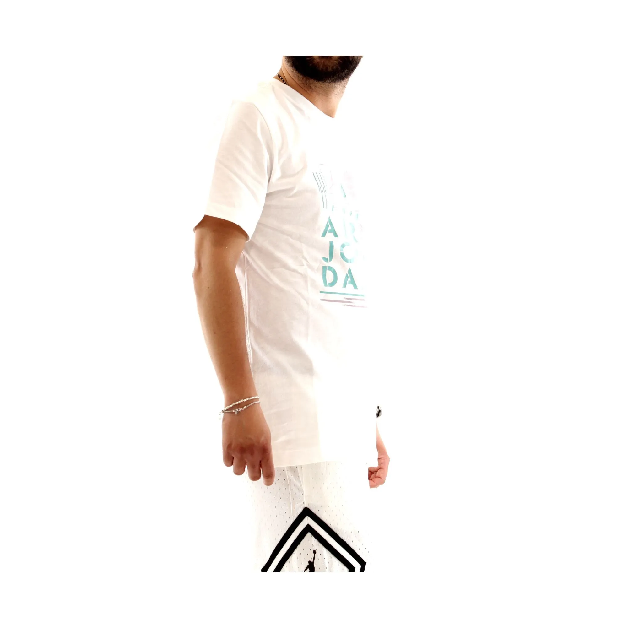 JORDAN  M J BRAND GFX SS CREW 2 DM1424 100