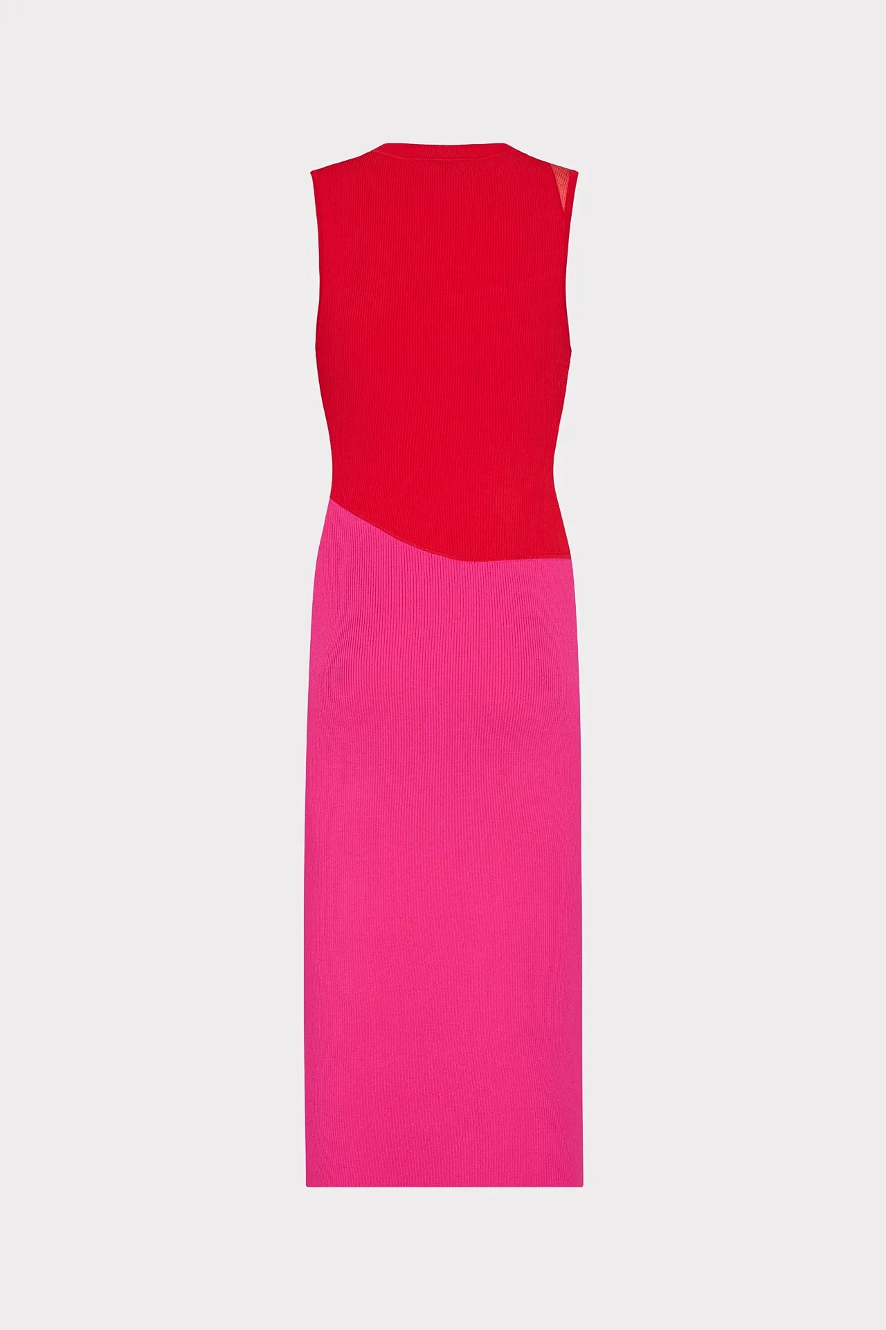 Kyle Color Block Knit Midi Dress