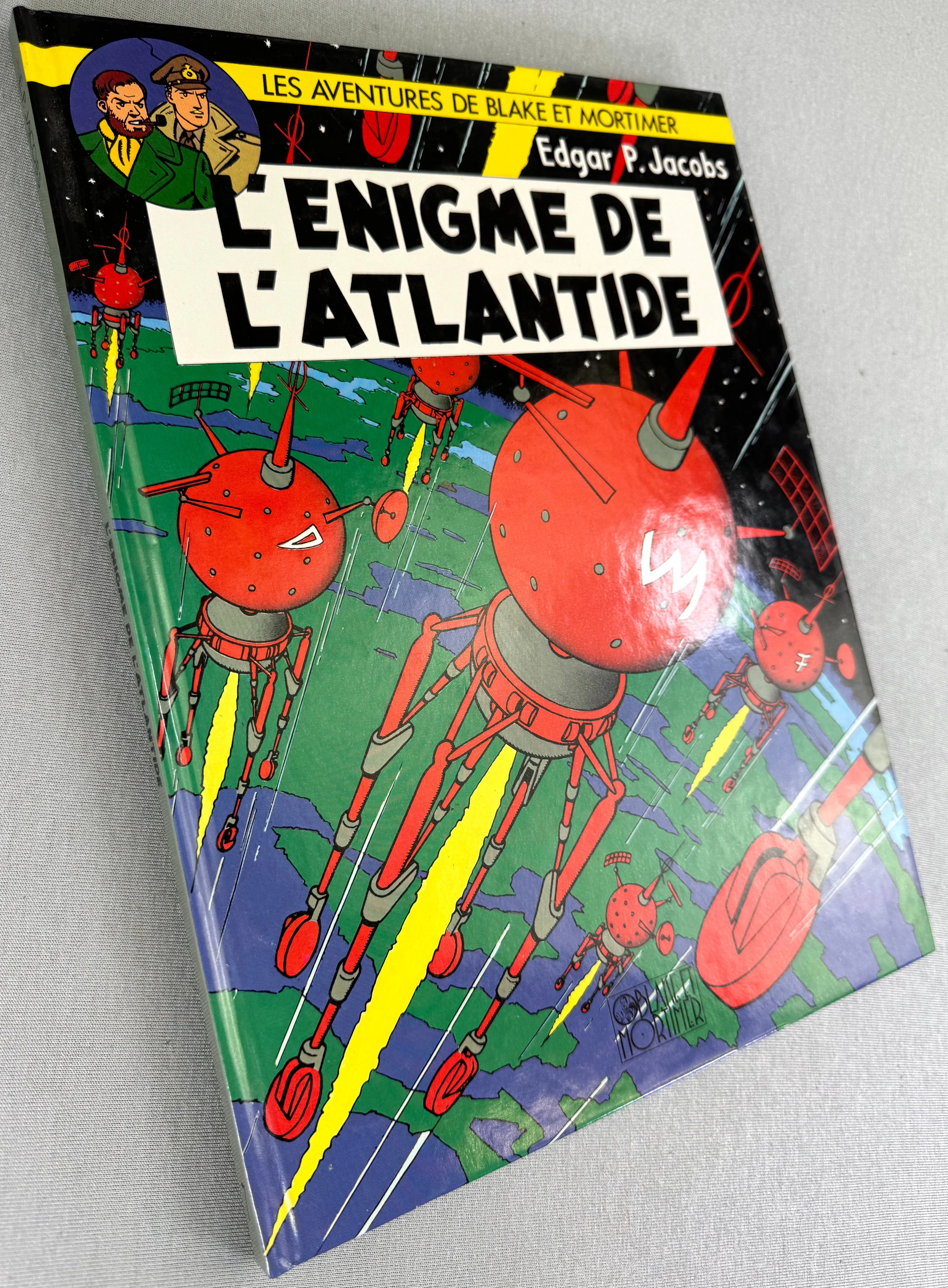 L' Enigme De L' Atlantide: Edgar Jacobs 1998 1st Edition HB Blake Mortimer EO