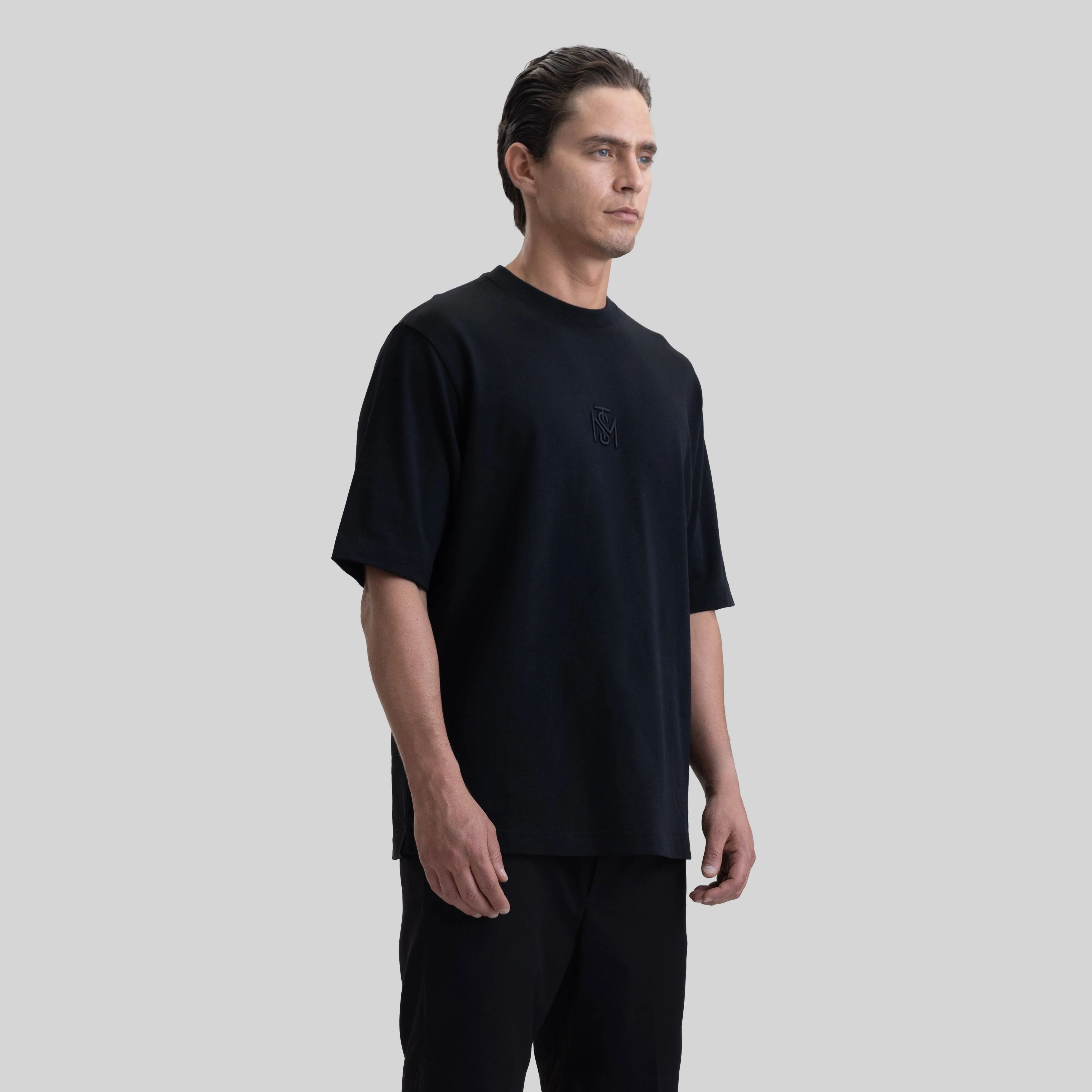 LISTER T-SHIRT OVERSIZE BLACK