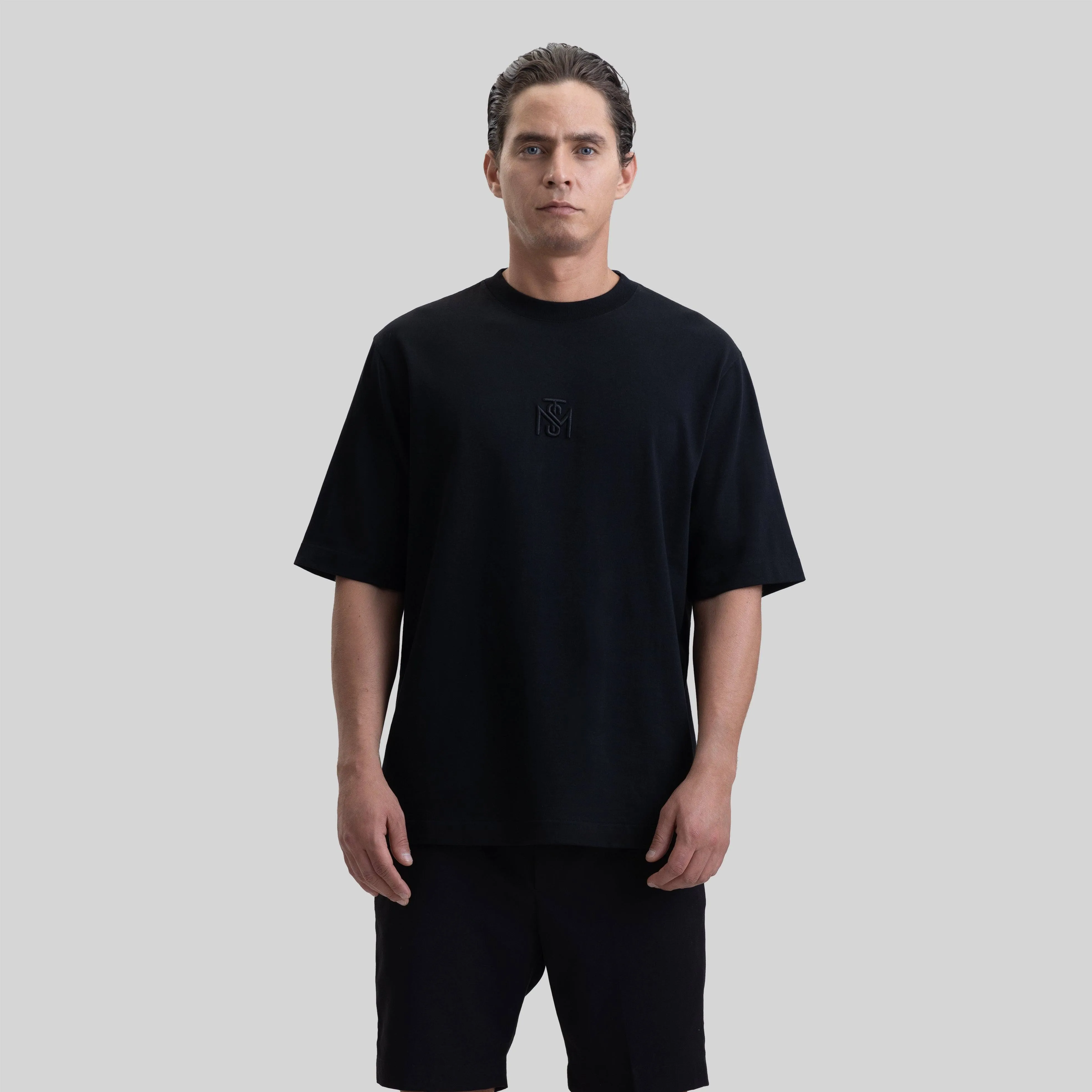 LISTER T-SHIRT OVERSIZE BLACK