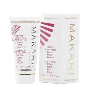 MAKARI DE SUISSE - CLARIFYING CREAM Lightens knuckles, elbows, knees, and feet