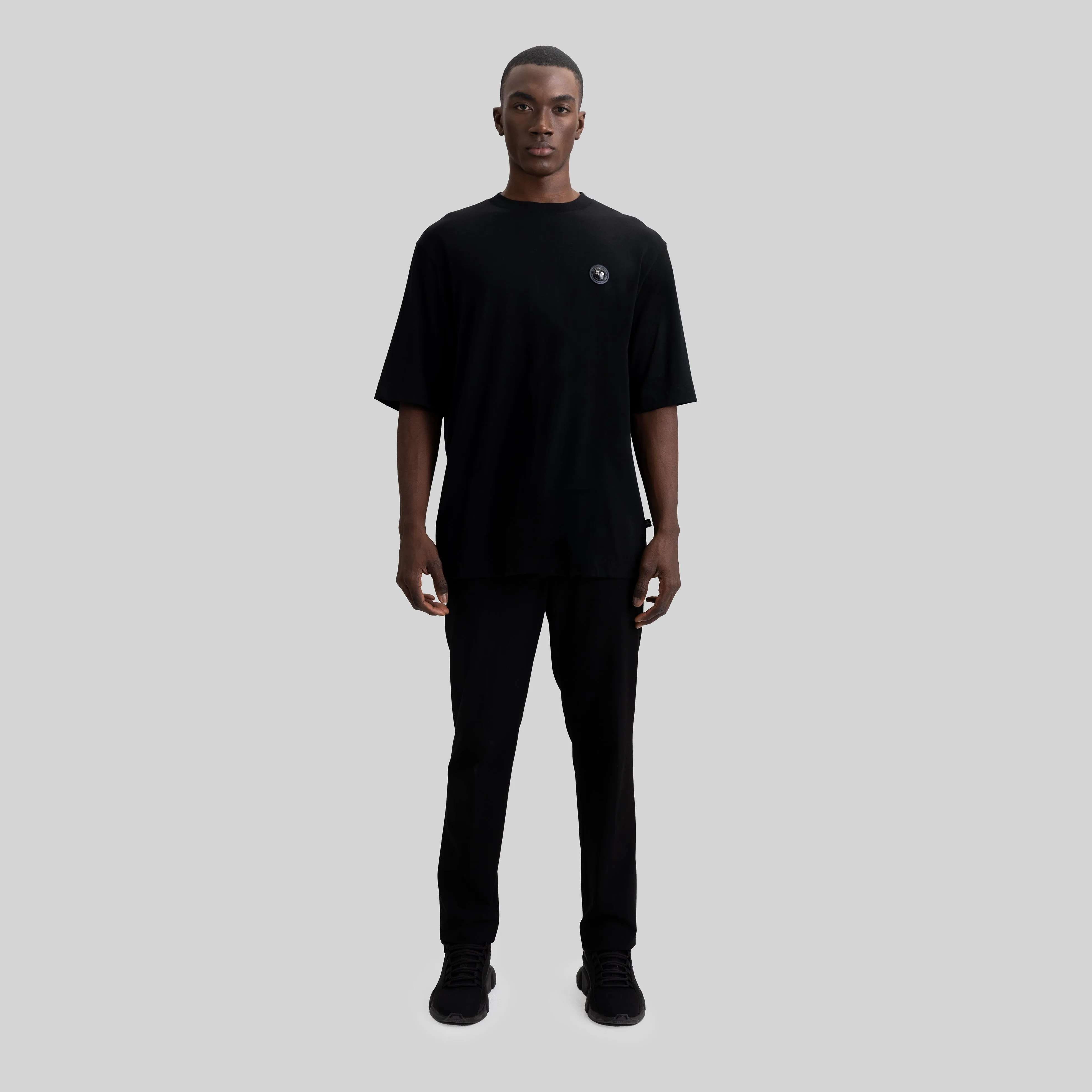 MANSELL T-SHIRT OVERSIZE BLACK