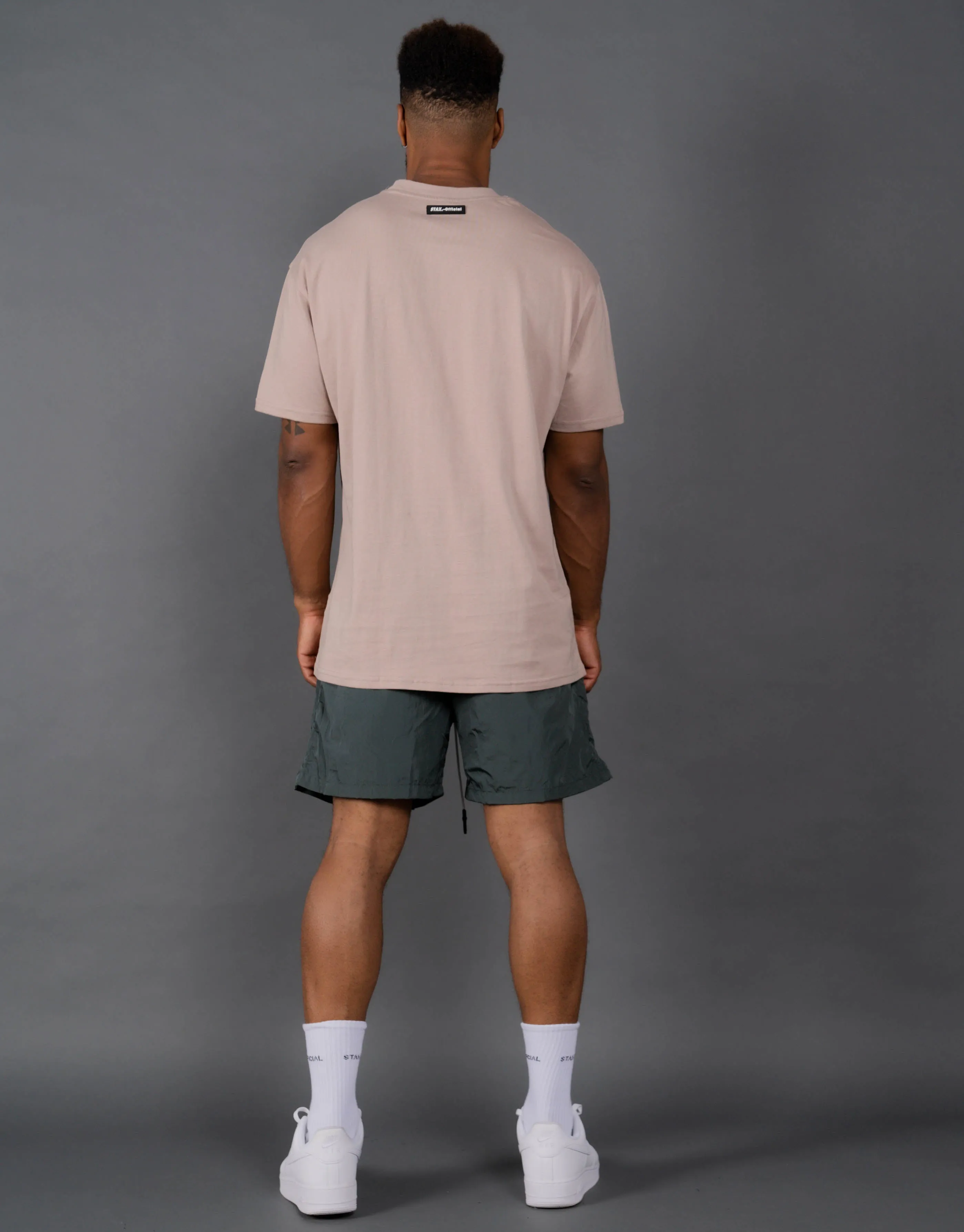 Mens Cursive Tee - Audun (Clay)