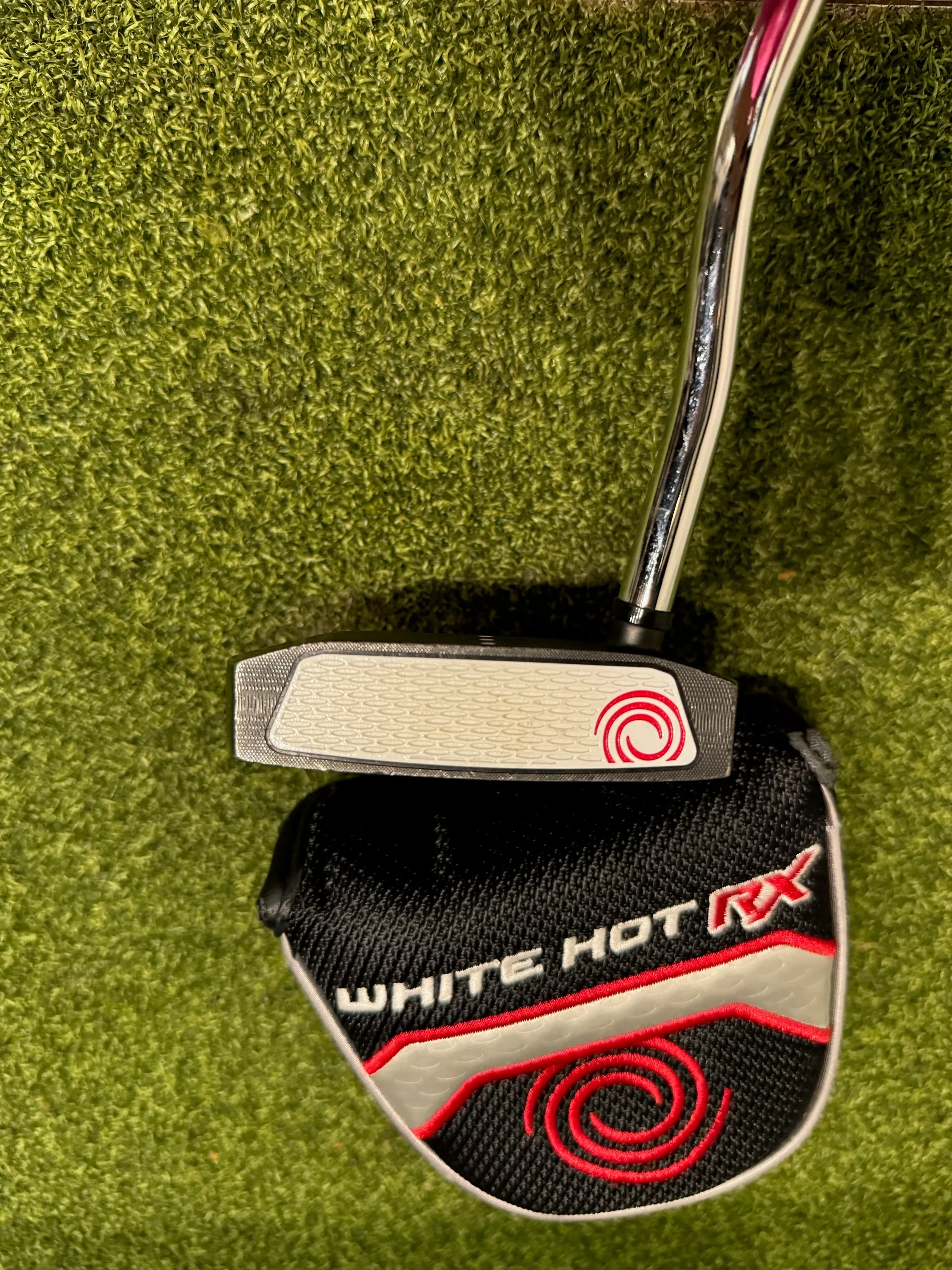 Odyssey White Hot RX Red #7 Putter, 35" RH