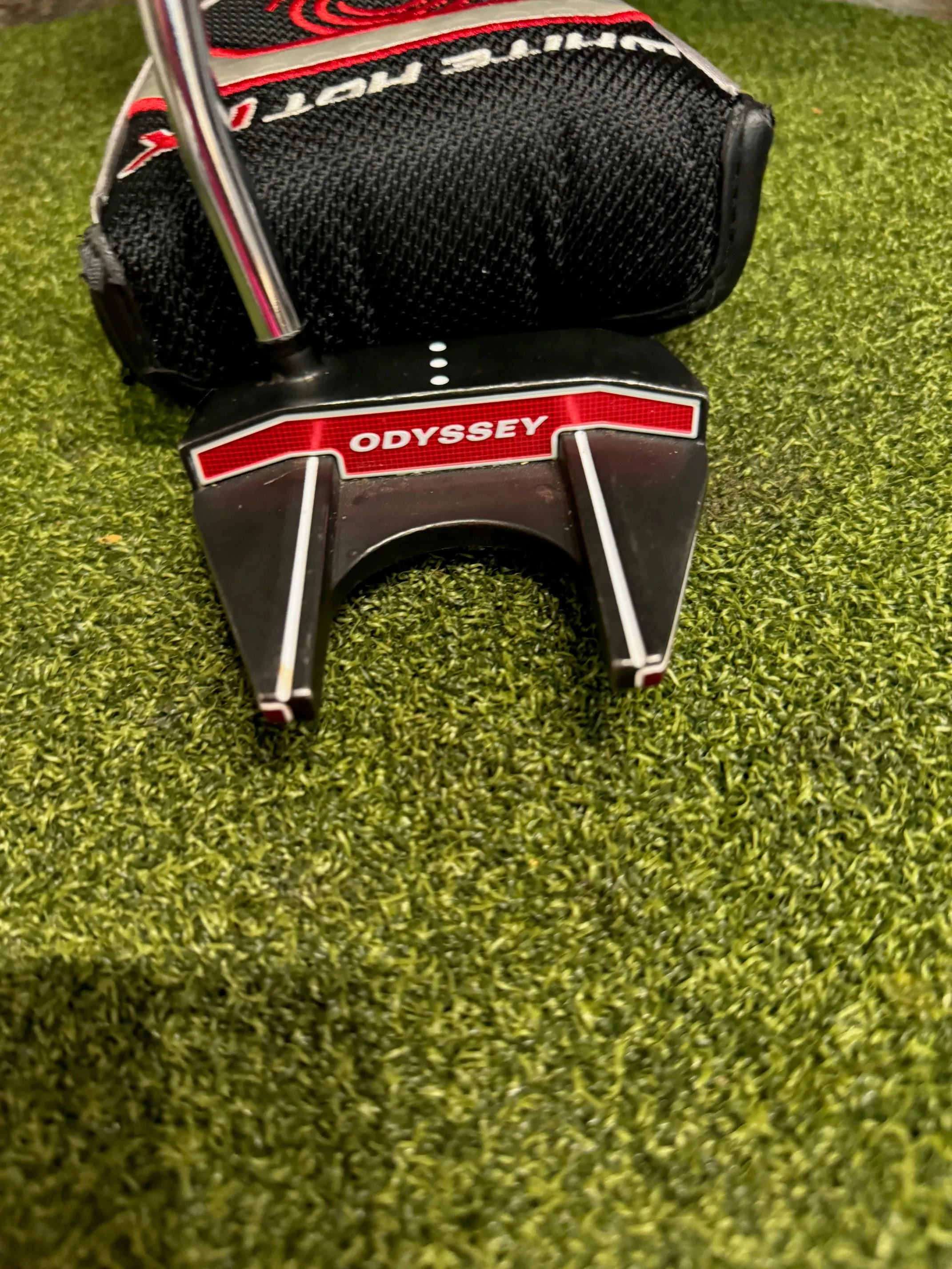 Odyssey White Hot RX Red #7 Putter, 35" RH