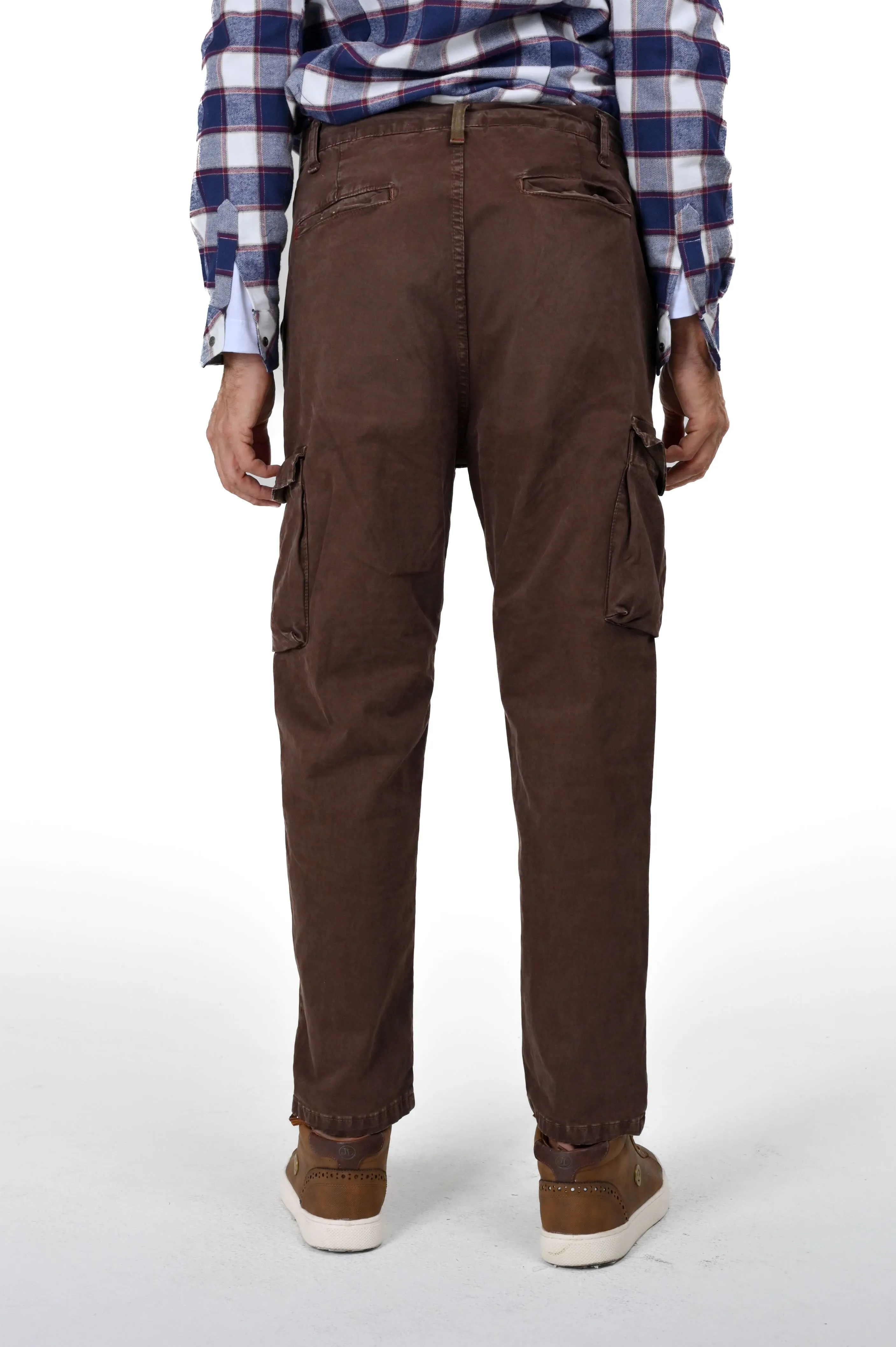 Pantaloni uomo in cotone AI 7424 - Displaj